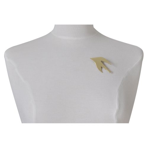 Broche Laiton Forme d'Oiseau - LES POULETTES BIJOUX - Modalova
