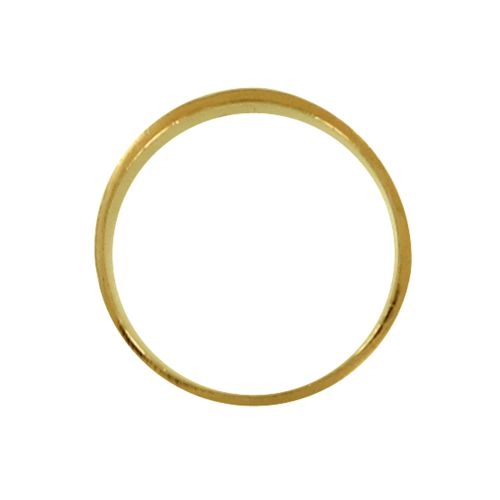 Bague Plaqué Tube Martelée - taille 52 - LES POULETTES BIJOUX - Modalova