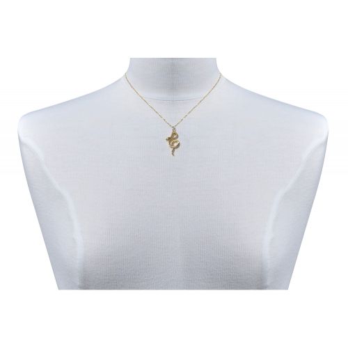 Pendentif Plaqué Serpent - LES POULETTES BIJOUX - Modalova