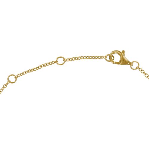 Collier Plaqué Solitaire Cristal 7mm - LES POULETTES BIJOUX - Modalova