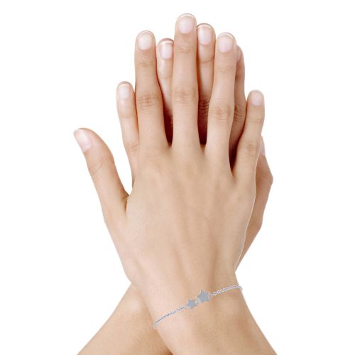 Bracelet Deux Etoiles - LES POULETTES BIJOUX - Modalova