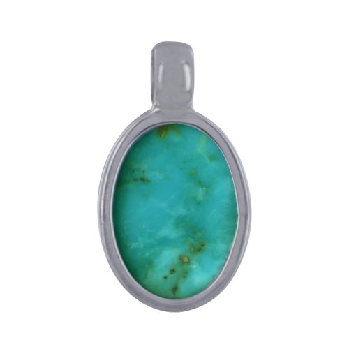 Pendentif Argent Scarabée de Turquoise - LES POULETTES BIJOUX - Modalova