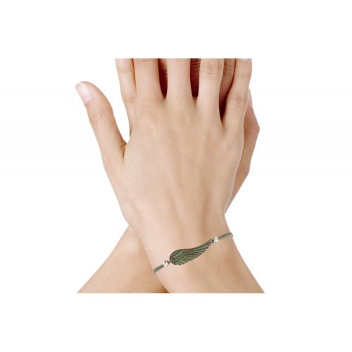 Bracelet Lien Aile d'Ange Nacre - Classics - LES POULETTES BIJOUX - Modalova