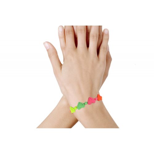 V Cruciani Bracelet Dentelle Coeurs Multifluo - LES POULETTES BIJOUX - Modalova