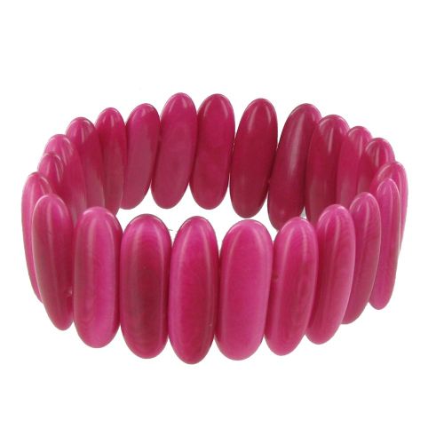 Bracelet Elastique Graines de Tagua - Classics - LES POULETTES BIJOUX - Modalova