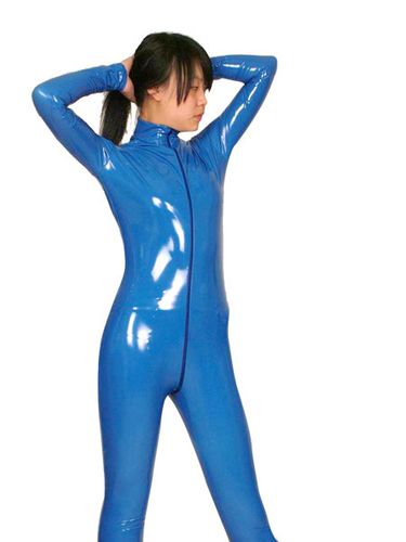 Toussaint Cosplay Costume bleu de zentai sans chaussons et collant - Milanoo FR - Modalova