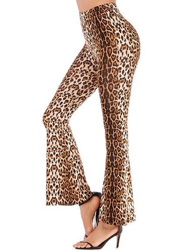 Pantalon taille haute Pantalon vas imprim lopard - Milanoo FR - Modalova