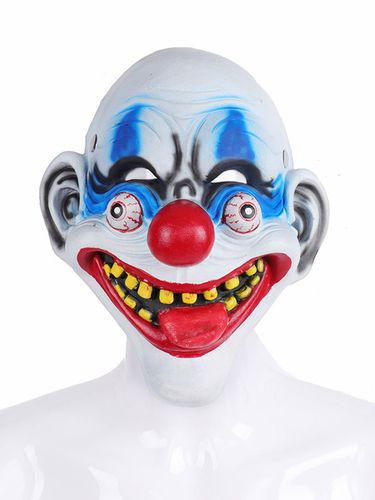 Accessoires De Costume Halloween Masque De Joker Blanc Accessoires De Costume De Mascarade En Cuir PU Dguisement Carnaval - Milanoo FR - Modalova
