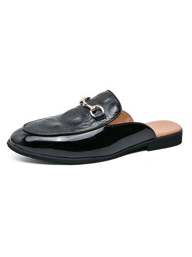 Chaussures Mocassins Pour Hommes Cuir PU Confortable Dtails Mtalliques Slip-On - Milanoo FR - Modalova