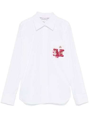 Max Mara Logo Cotton Shirt - Max Mara - Modalova