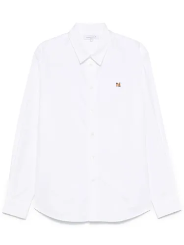 Fox Head Cotton Shirt - MAISON KITSUNE' - Modalova