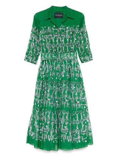 Aster Printed Cotton Shirtdress - Samantha Sung - Modalova