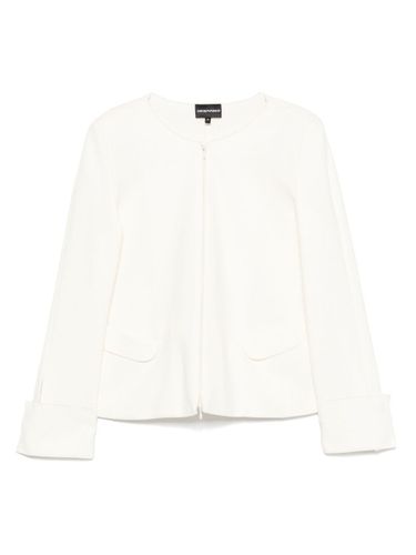 Emporio Armani Cotton Blazer Jacket - Emporio Armani - Modalova