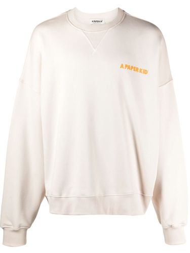 A PAPER KID Cotton Sweatshirt - A PAPER KID - Modalova