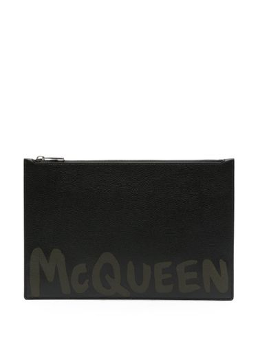 Alexander McQueen Pouch With Logo - Alexander McQueen - Modalova