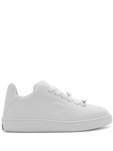 Burberry Box Sneaker In Leather - Burberry - Modalova