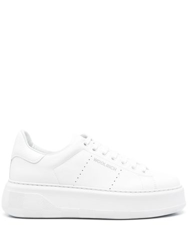 Woolrich Leather Sneakers - Woolrich - Modalova