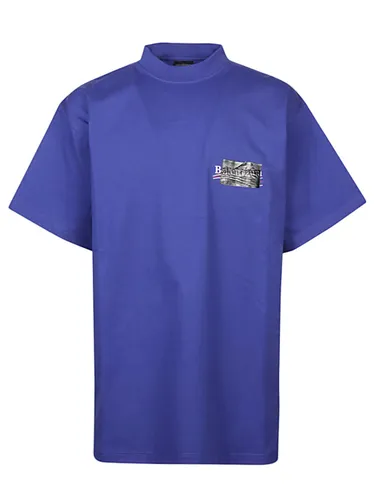 Balenciaga Logo T-Shirt - Balenciaga - Modalova
