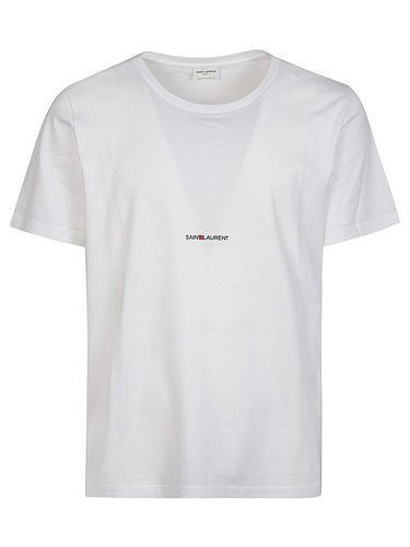 Saint Laurent Logo T-Shirt - Saint Laurent - Modalova
