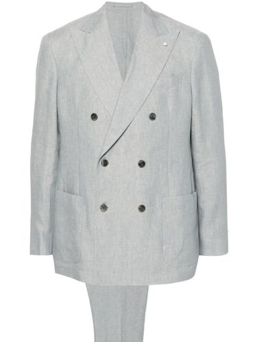 Luigi Bianchi Dress With Logo - Luigi Bianchi - Modalova