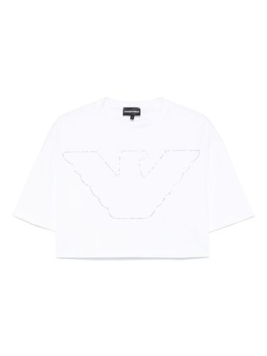 Emporio Armani Logo Cotton T-Shirt - Emporio Armani - Modalova