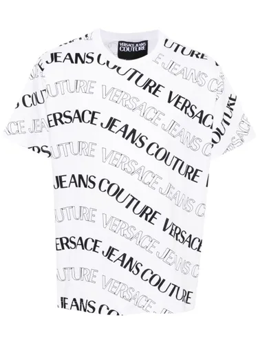 Cotton T-Shirt - VERSACE JEANS COUTURE - Modalova