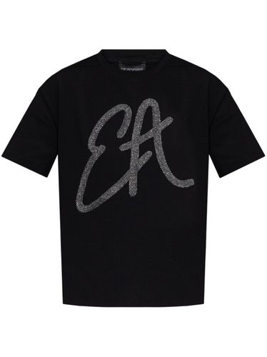Emporio Armani Logo Cotton T-Shirt - Emporio Armani - Modalova