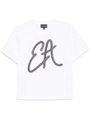 Emporio Armani Logo Cotton T-Shirt - Emporio Armani - Modalova