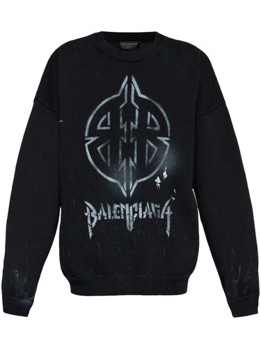 Balenciaga Logo Sweater - Balenciaga - Modalova