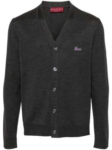 Gucci Wool Cardigan - Gucci - Modalova