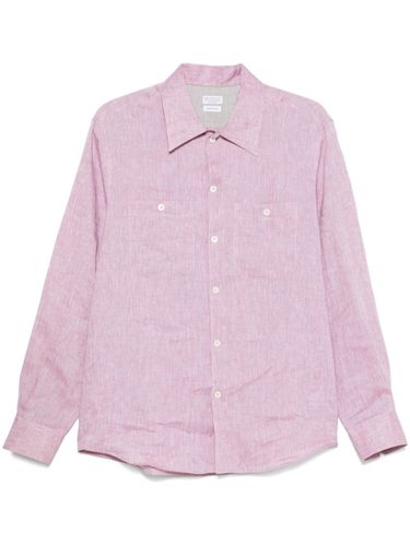 Brunello Cucinelli Linen Shirt - Brunello Cucinelli - Modalova