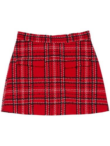 MSGM Skirt With Tartan Pattern - MSGM - Modalova