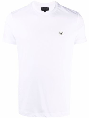 Emporio Armani Logo Cotton T-Shirt - Emporio Armani - Modalova