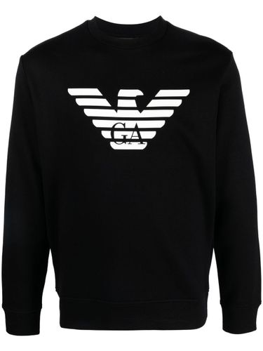 Logo Cotton Sweatshirt - Emporio Armani - Modalova