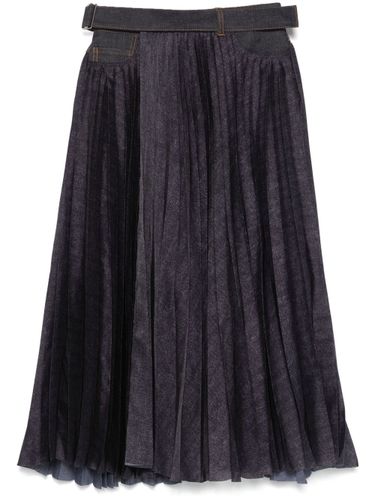 Sacai Denim Mix Skirt - Sacai - Modalova