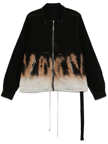 Denim Jacket With Print - RICK OWENS DRKSHDW - Modalova