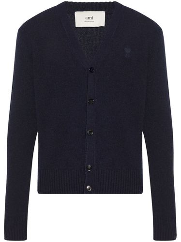 Ami Paris Wool Cardigan - Ami Paris - Modalova