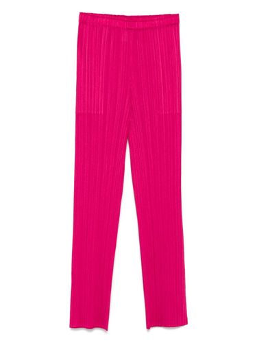 Pleated Trousers - PLEATS PLEASE ISSEY MIYAKE - Modalova