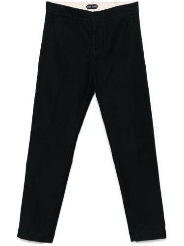 Tom Ford Cotton Trousers - Tom Ford - Modalova