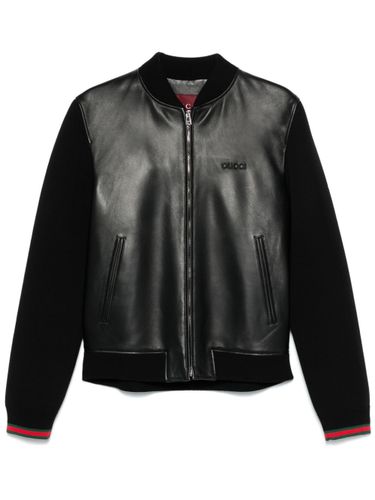 Gucci Nappa Bomber Jacket - Gucci - Modalova