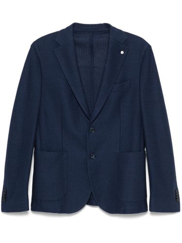 Single-Breasted Jacket - Luigi Bianchi - Modalova