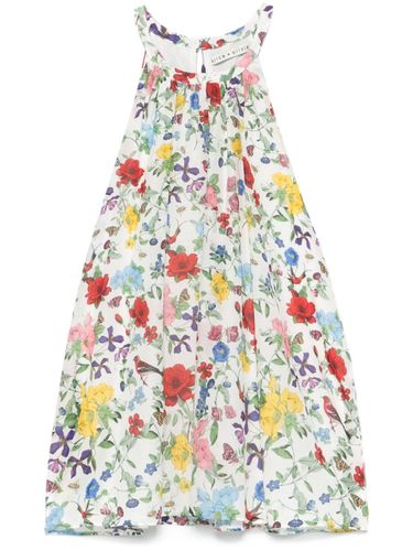 Erna Cotton And Linen Mini Dress - ALICE+OLIVIA - Modalova