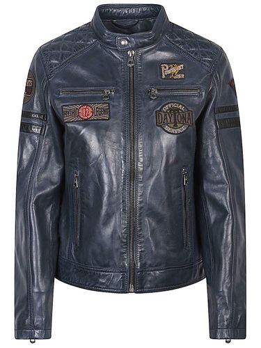 Walkora Leather Moto Jacket - DAYTONA 73 - Modalova