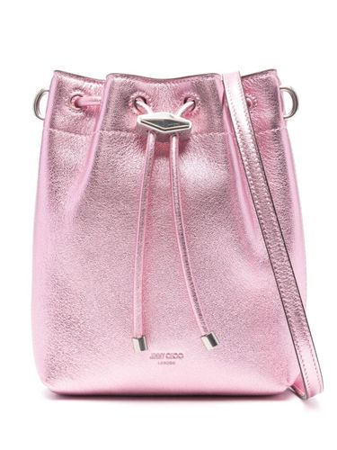 Bon Bon Metallic Leather Mini Bucket Bag - Jimmy Choo - Modalova