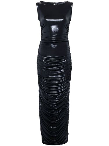 Norma Kamali Shirred Long Dress - Norma Kamali - Modalova