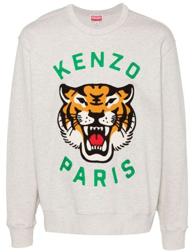 Kenzo Lucky Tiger Cotton Sweatshirt - Kenzo - Modalova