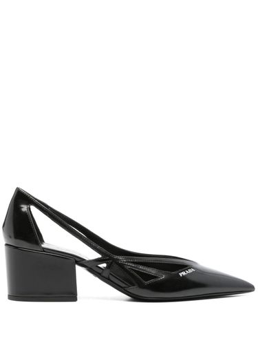 Prada Leather Cut-Out Pumps - Prada - Modalova