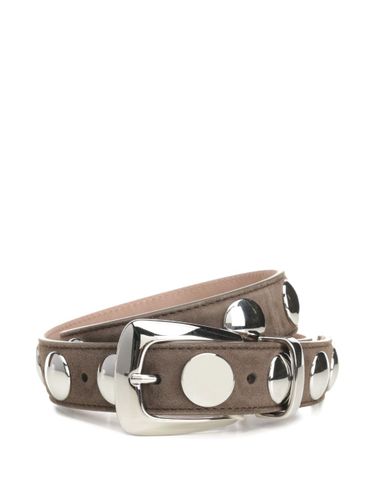 KHAITE Benny Studded Leather Belt - KHAITE - Modalova