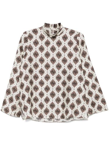 Alberto Biani Printed Silk Blouse - Alberto Biani - Modalova
