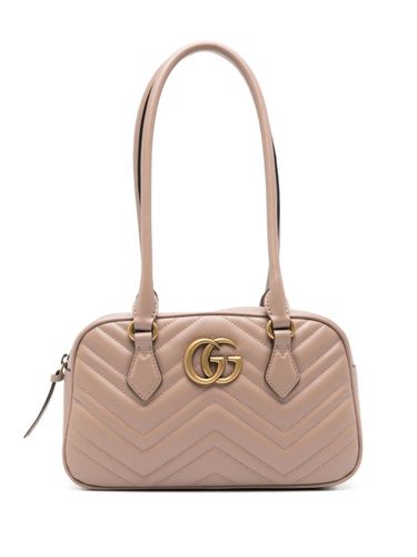 Gg Marmont Leather Shoulder Bag - Gucci - Modalova